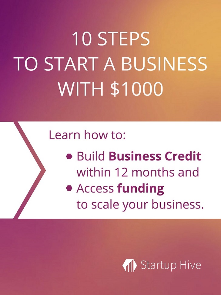 10 Steps to Start a Business With $1000