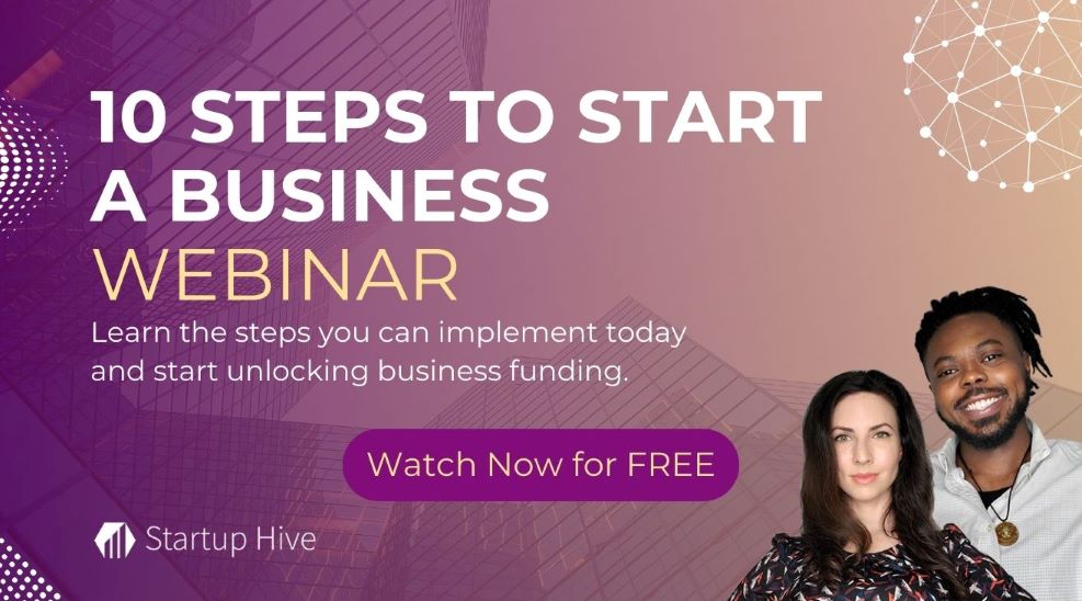 10 Steps to Start a Business With $1000 Webinar